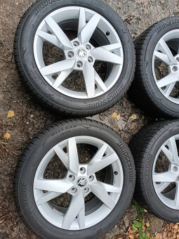 Škoda Octavia IV - alu 6,5x17 et46 + zimní 205/55/17 - 2