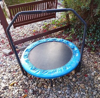 Detska trampolina spartan s madlem - 2