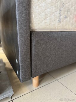 Prodám kompletní boxsprings postel 90x200č - 2