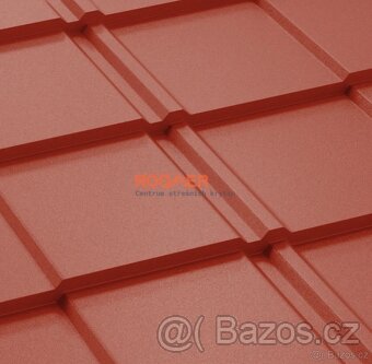 Modulová plechová střešní krytina Britanic Mat od - 2