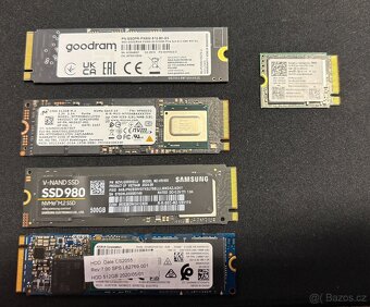 Pevné disky HDD, SSD, M.2 250GB 500GB 1TB 2TB 4TB 8TB záruka - 2