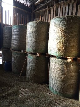 Prodám kulaté balíky sena - 2
