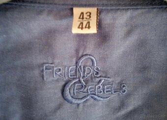 Pánská značková košile Friends Rebels vel. 43/44 - 2