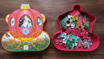 Puzzle Djeco Elisa v kočáru 54ks od 5 let - 2