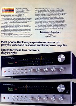 HARMAN KARDON 430,TWIN POWERED - 2