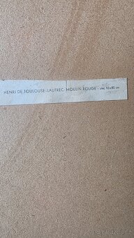 Obraz tisk: Henri de Toulouse-Lautrec: V Moulin Rouge: Dvě ž - 2