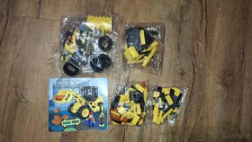 NOVÁ stavebnice jako LEGO - nakladač. - 2
