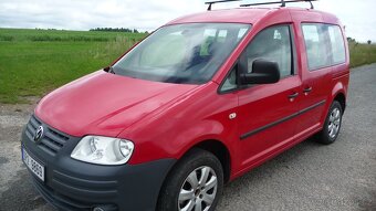 WV Caddy 1,9 TDi, LIFE kombi, 77 kW, 2010, závěs. - 2