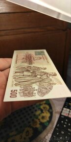 Vzácná 500 Kčs 1973 W 24 kolek UNC - 2