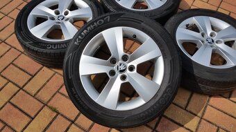 Letní sada ŠKODA Fabia3, Rapid 5x100 R15 pneu 185/60/15 - 2