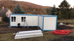 SESTAVA Z 2x OBYTNÝCH KONTEJNERŮ 3x6m „L” - 2