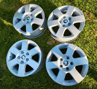 ALU disky originál Škoda 5x112 R15 - 2