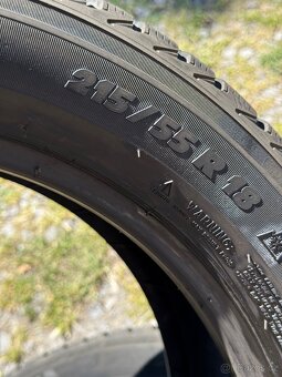 Zimní 215/55/18 2x Michelin - 2