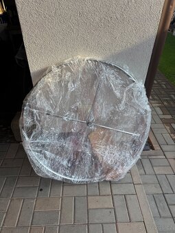 Kruhový otočný věšák - Nerezový - 2