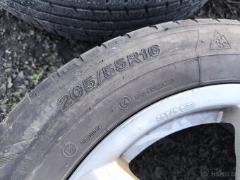 Sada 4x ALU kola 205/55 R16 5x112 + rezerva - 2