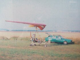 Motorové rogalo jednomístné,motor trabynt - 2