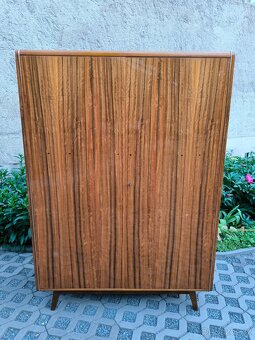 Retro šatní skříň B. Landsman a H. Nepožitek - 60. léta - 2