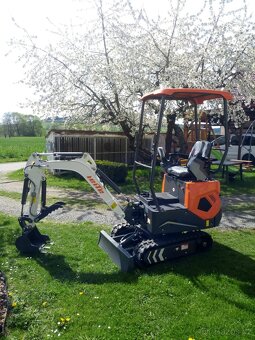 Bagr minibagr LeiTe LT 1012 Pro Kubota D722 joysticky - 2