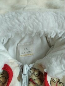 zimní sada/set pro miminko (vel. 68/74) - 2