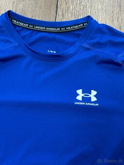 Under Armour kompresní tričko modré - 2