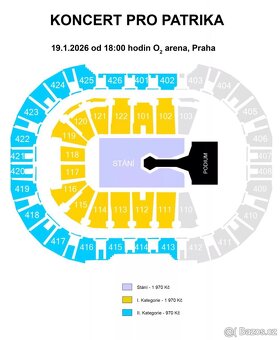 Koncert pro Patrika 19.1. - 2