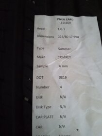Letní pneumatiky - 2