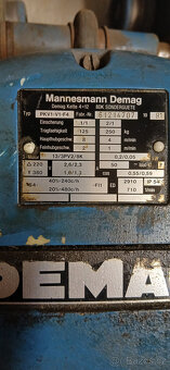 elektrický řetězový zvedák Demag - 2