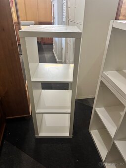 Policový regál Ikea Kallax 3x1 - 2