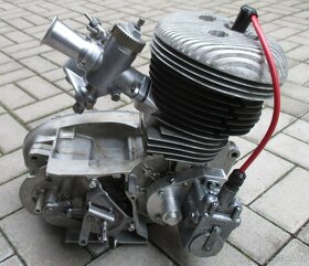 starý závodní motor jawa čz kývačka pérák MZ soutěžní scott - 2