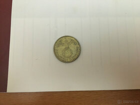 ..Německá mince 5..1938.-. - 2