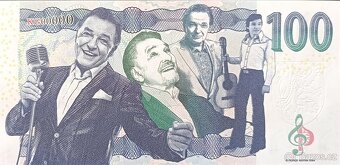 Karel Gott 100 Korun, série KG anulát, Franck Medina 2024 - 2