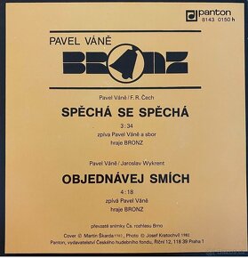 Bronz – Spěchá se, spěchá / Objednávej smích (SP) - 2