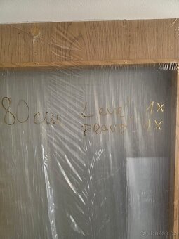 interiérové dveře NOVÉ MASONITEprosklené 80cm L+P - 2