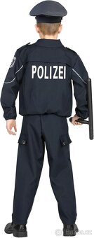 Dětský karnevalový kostým policie 5-8 let - 2