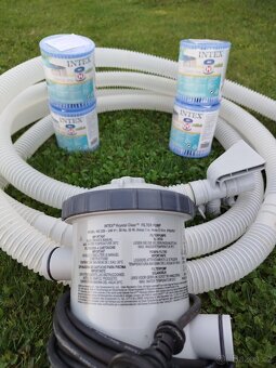 Bazénová filtrace + 4 ks kartuší typu H - 2