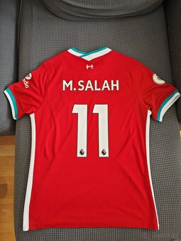Nový dres týmu FC Liverpool Mohamed Salah #11 (velikost M) - 2