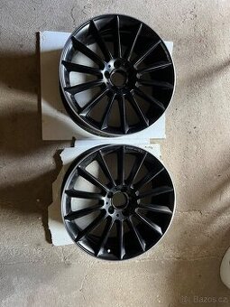 ALU AMG MERCEDES 6x, zimní pneu+original výfuk - 2