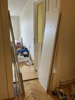 IKEA HAUGA šatní skříň s posuvnými dveřmi na prodej (ROZLOŽE - 2