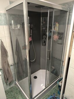 Sprchový box hydromasážní 120x80cm - 2