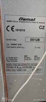 Plynová kamna WAV - 2