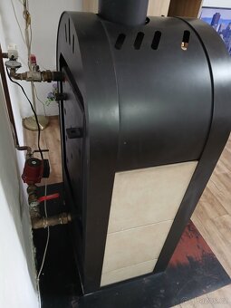 Krbová kamna s výměníkem - 2