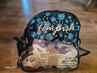 SUPER sada brusle Spartan 2v1 vel. 34-37 zdarma batoh, rukav - 2