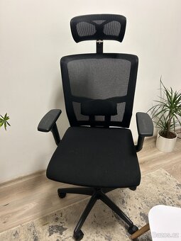 KANCELÁŘSKÁ ŽIDLE - zánovní, nepoužívaná - 2