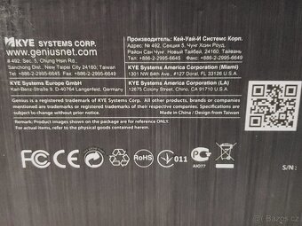 Repro herni Sentara Genius - 2