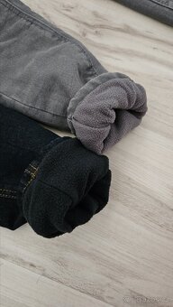 Zateplené kalhoty 116 - 2