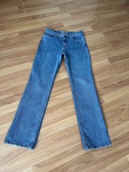 Džíny 42 delší nožky 110cm - 2