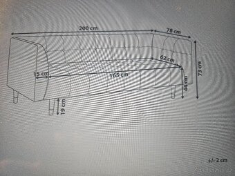 Kožená pohovka Nová - 2