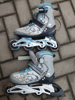 Kolečkové brusle, vel. 37 - 2