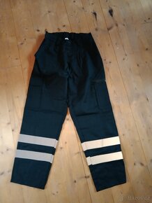 2x pánské pracovní kalhoty NOVÉ obvod pasu 84-88cm - 2