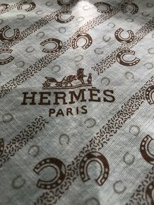 HERMES - velký luxusní šátek - 2